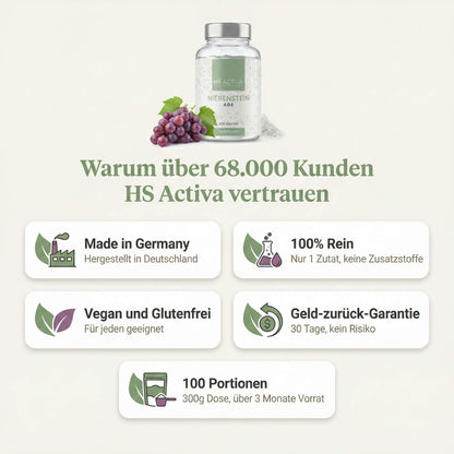 Weinsäure kaufen (Nierenstein A.D.E.) - 300 Gramm