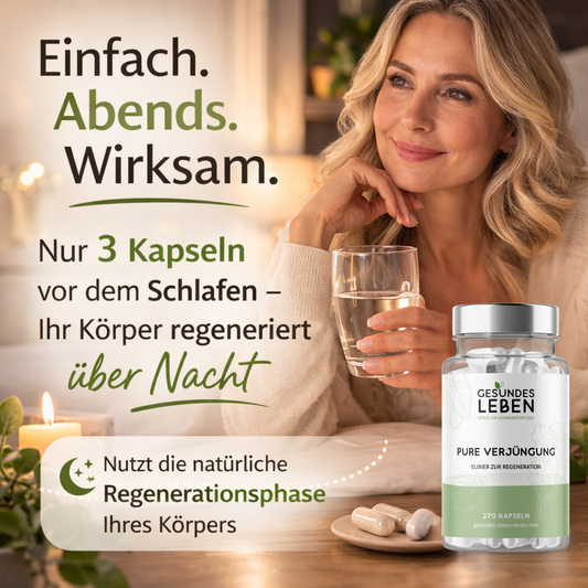 Gesundes Leben - Pure Verjüngung - 270 Kapseln