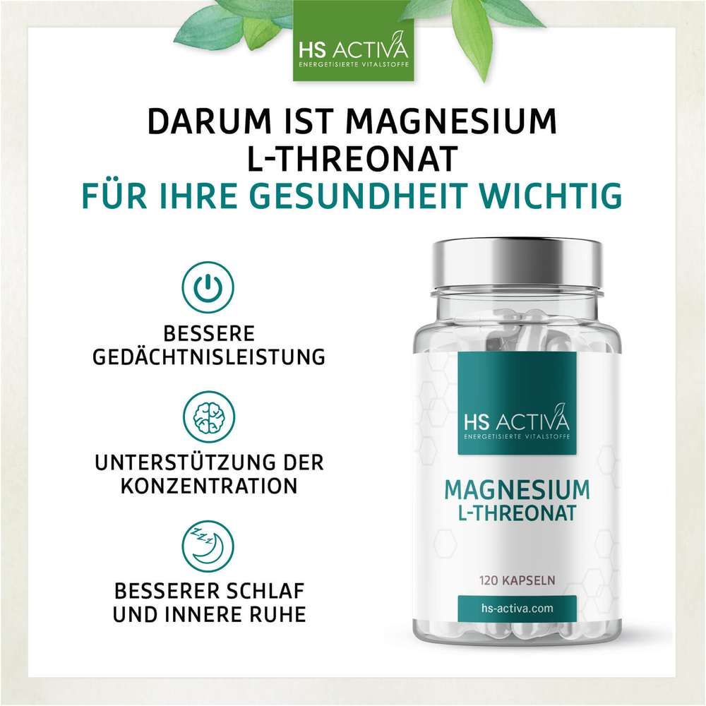 Darum ist Magnesium L Threonat für Ihre Gesundheit wichtig
