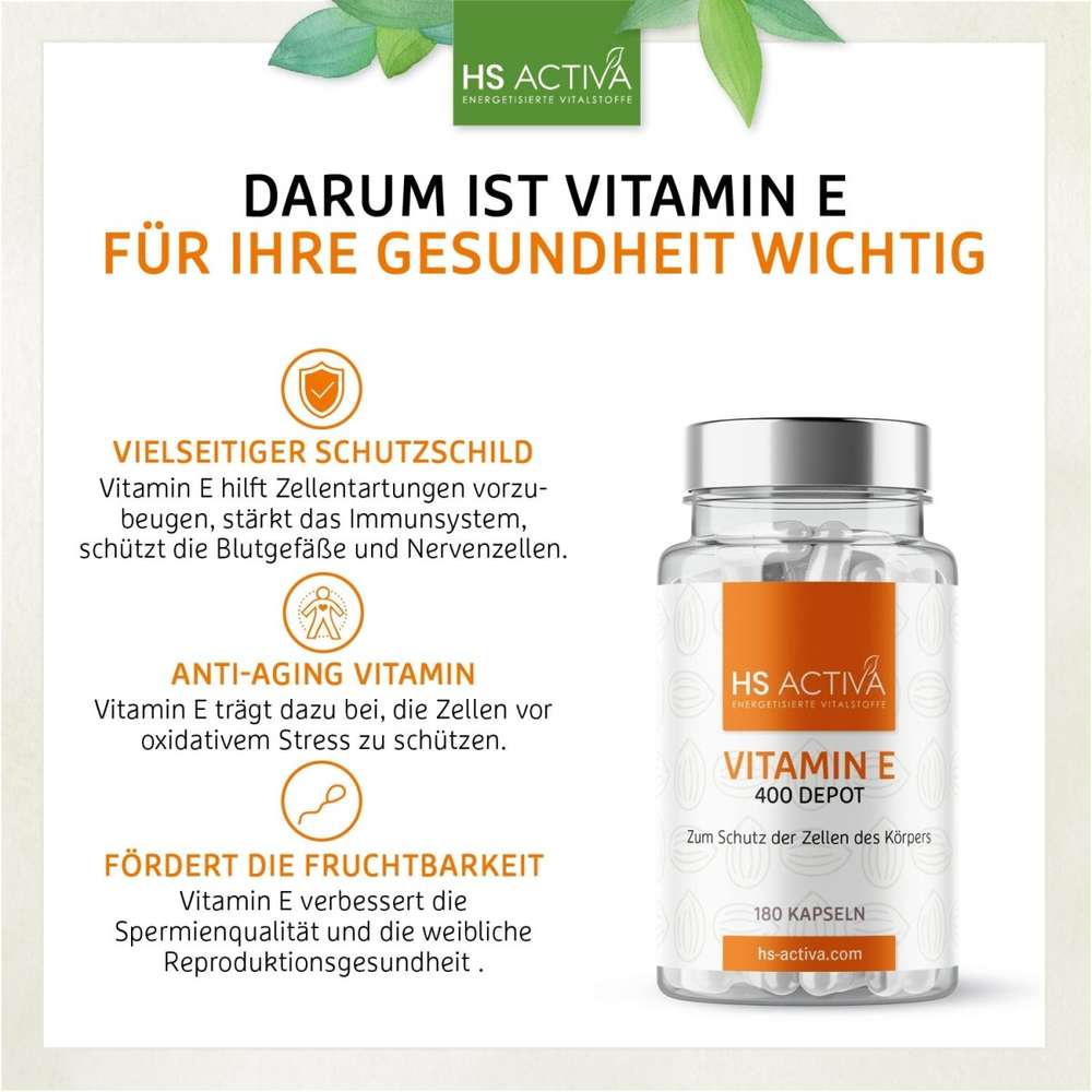 Darum sind E Vitamin Kapseln für die Gesundheit so wichtig