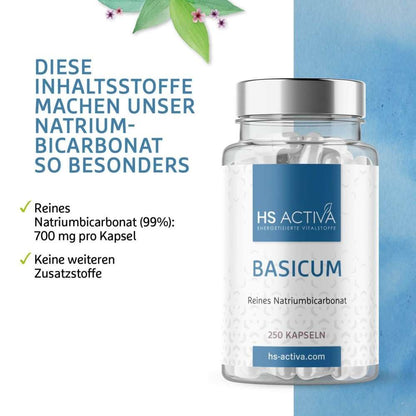 Die Inhaltsstoffe unserer Natron Kapseln