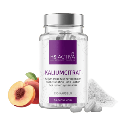 Kaliumcitrat Kapseln von HS Activa Produktfoto