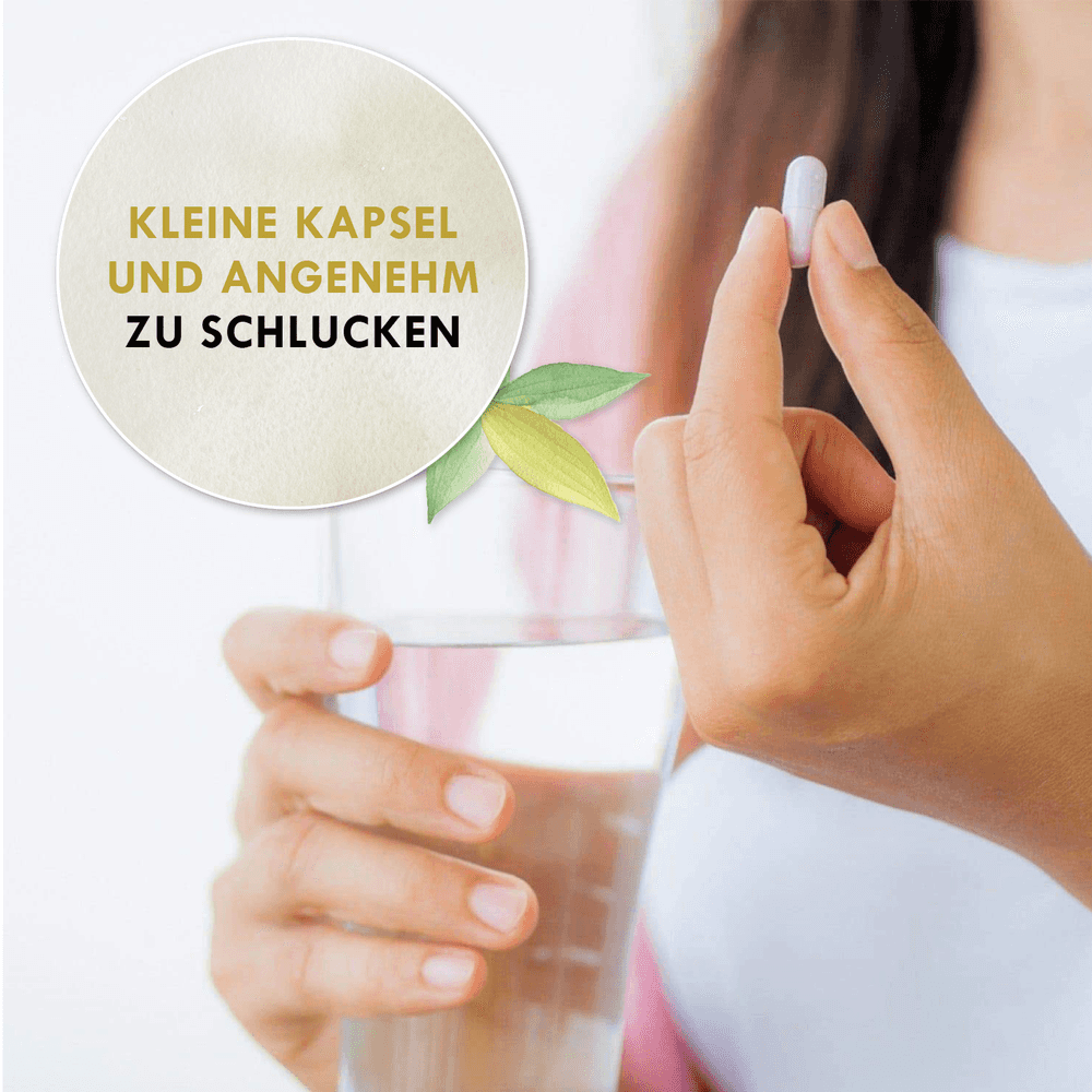 Kleine Magnesium L Threonat Kapseln sind angenehm zu schlucken