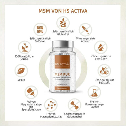 MSM Pulver kaufen - die Vorteile unseres Produktes