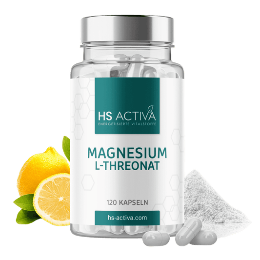 Magnesium L-Threonat kaufen - 120 Kapseln von HS Activa Produktfoto
