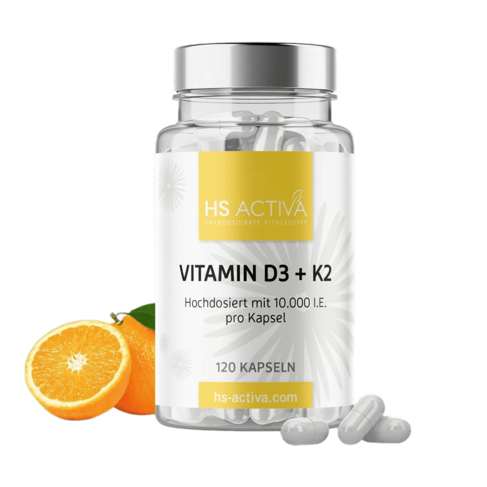 Vitamin D3 K2 Kapseln von HS Activa Produktfoto