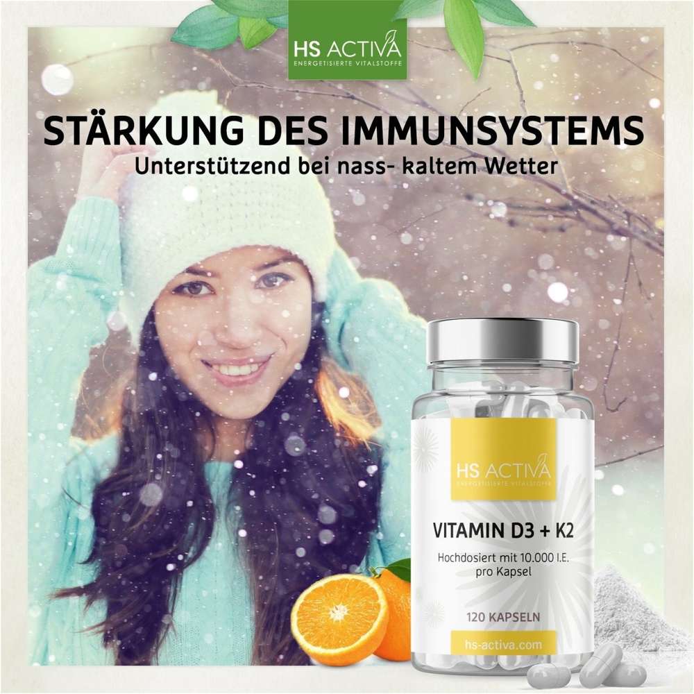 Vitamin D3 K2 kaufen zur Stärkung Ihres Immunsystems