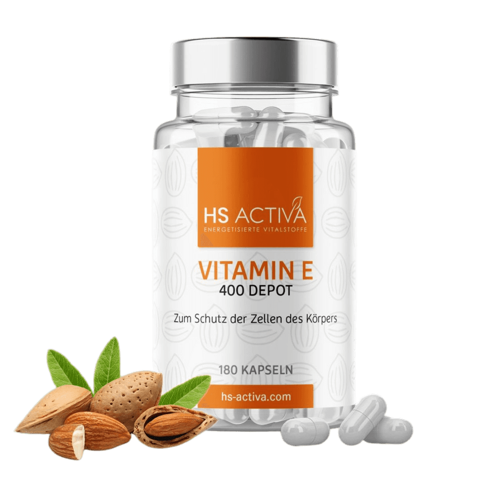 Vitamin E Kapseln von HS Activa - Produktfoto