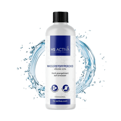 Wasserstoffperoxid 3,5 % ohne Phosphorsäure - Produktbild HS Activa
