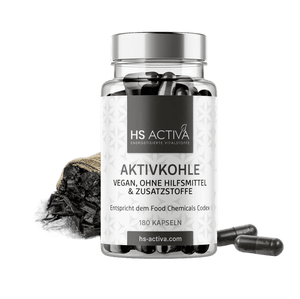 Aktivkohle - Food Chemicals Codex - 180 Kapseln