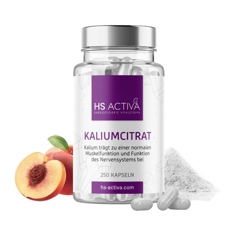 Kalium Citrat (Kapseln oder Pulver) - HS Activa