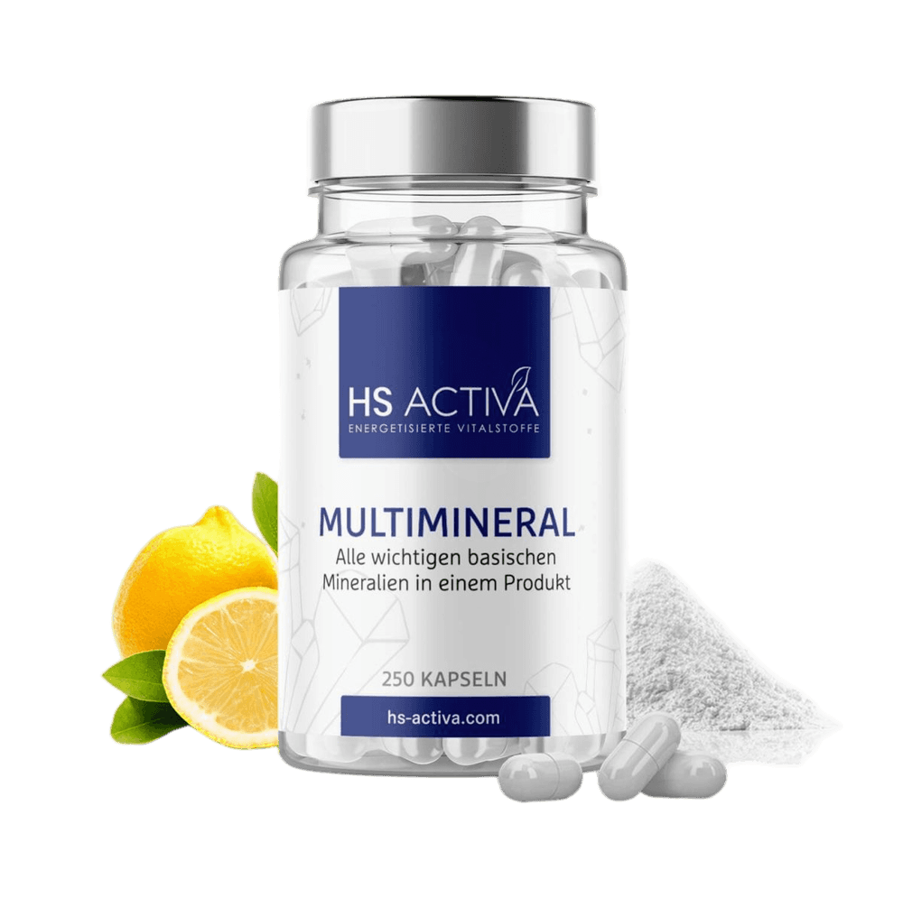 Multimineral/ Mineralien Komplex - 250 Kapseln - HS Activa